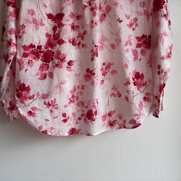 XS Lauren Ralph Lauren Floral Shirt - Picture 8 of 9